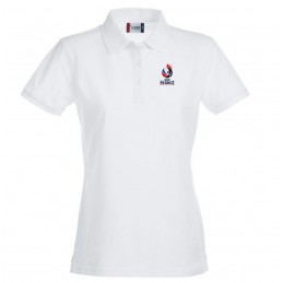 POLO BLANC FEMME