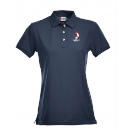 POLO BLEU FEMME